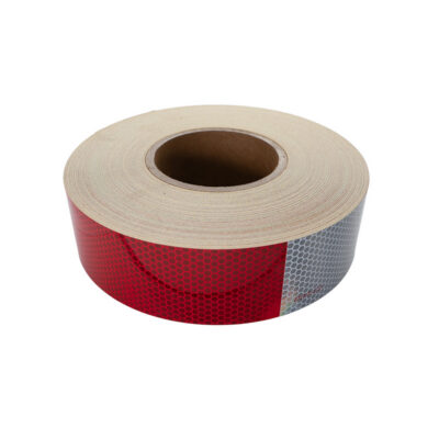 DOT Reflective Tape (Per Foot) – Red & White Trailer Safety Conspicuity Tape