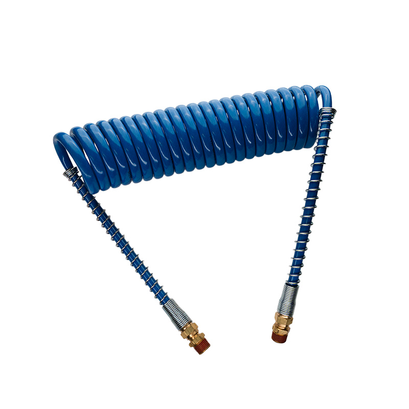Coiled Air Line Hose – Red & Blue Truck & Trailer Air Brake Line